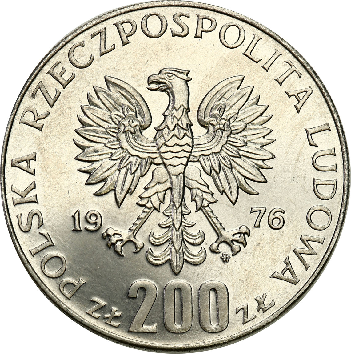 PRL. PRÓBA 200 złotych 1976 – Igrzyska XXI Olimpiady